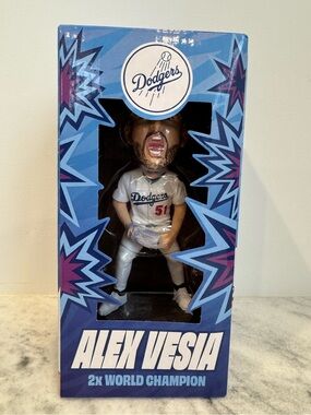 Alex Vesia 2026 Los Angeles Dodgers Bobblehead - New In Box Unopened